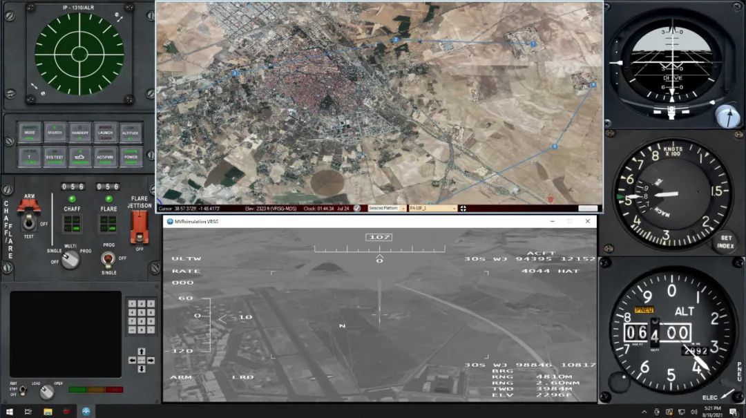 MVRsimulation將Varjo XR-3頭顯到集成到飛行任務訓練器-9671