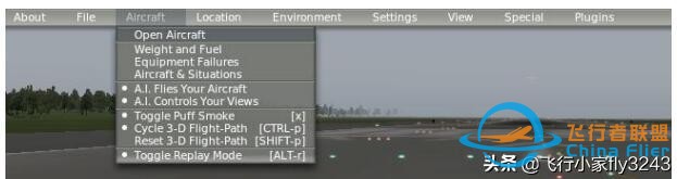 XPLANE10菜鳥基礎教程系列 飛機、機場以及天氣的設置-4427