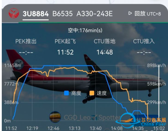 川航飛機1000米高空左側引擎失效，飛行員技術高超，成功降落機場-1627