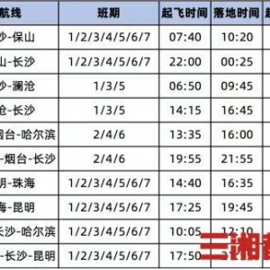 2022冬航季湖南航空新增5條航線，通航城市達25個