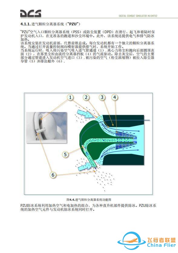 DCS Mi-8MTV2 米8直升機 中文飛行手冊 4.1顆粒分離-4169